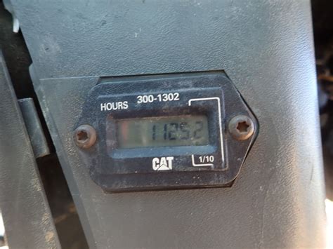 used skid steer hour meter